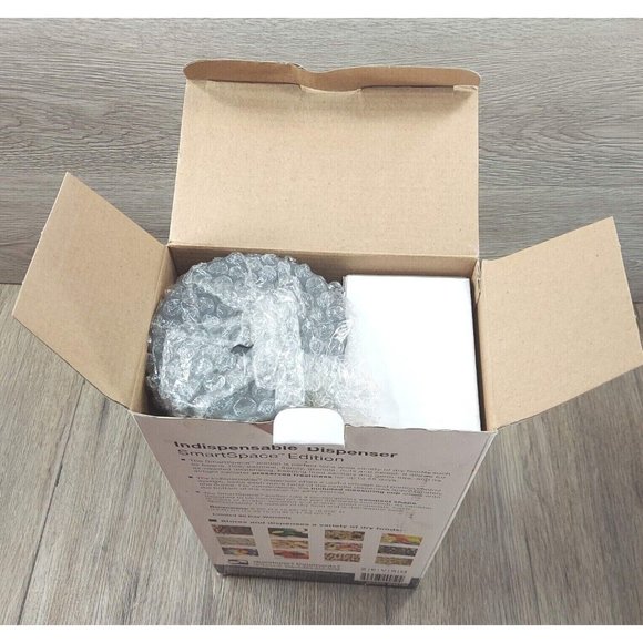 Zevro SmartSpace Wall Mount Single Dry-Food Canister Dispenser w/Measuring Cup - Picture 3 of 10